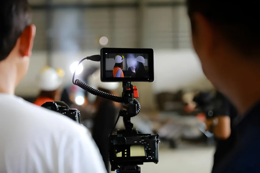 Tournage d’un film corporate par ABRID Films